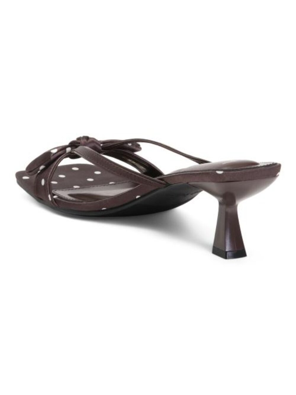 NICOLE MILLER Galante Polka Dot Heeled Sandals - Picture 2 of 5
